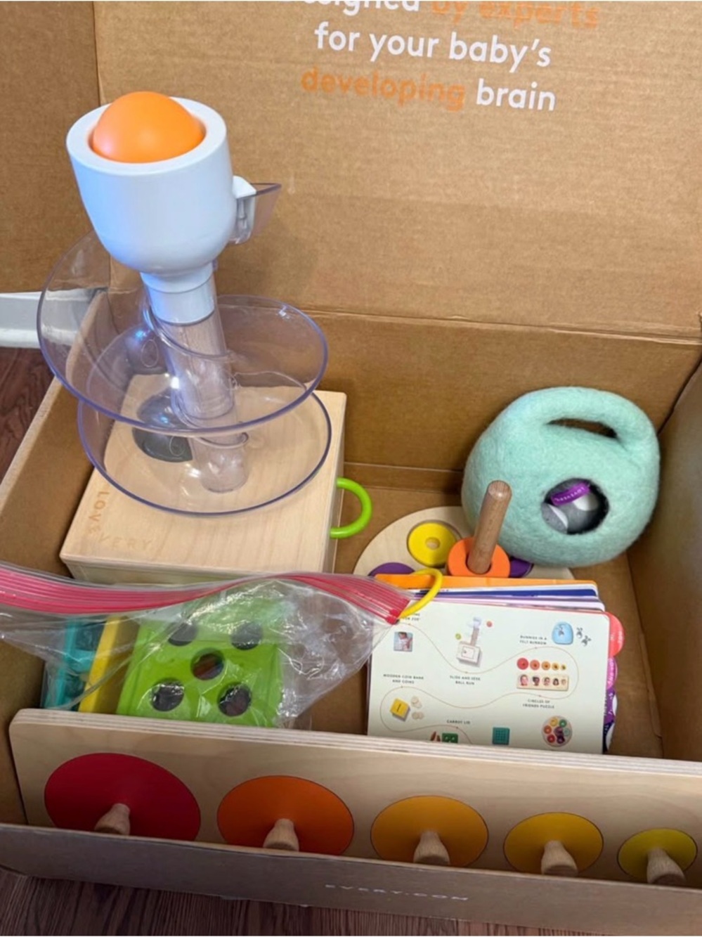Lovevery Montessori inspired toys 13–15 months set